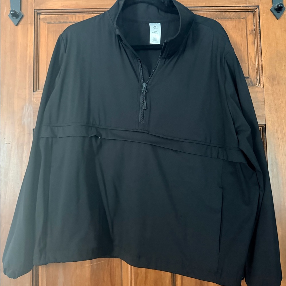 Women’s Black Half-Zip Pullover